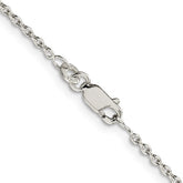 Sterling Silver 1.95MM Cable Chain 20"